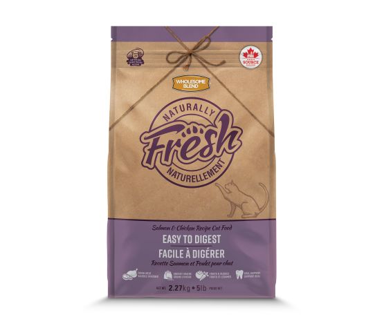 Trouw Nutrition Naturellement Fresh Nourriture pour chat, Saumon et poulet
