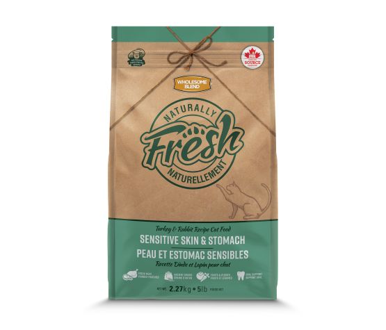Trouw Nutrition Naturellement Fresh Nourriture pour chat, Dinde et lapin