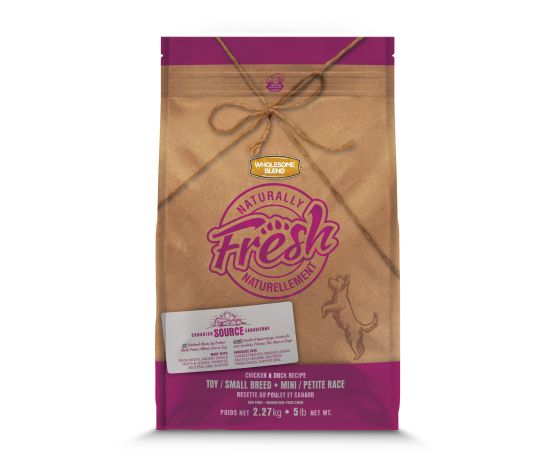 Trouw Nutrition Naturellement Fresh Nourriture pour chien de petite race, Poulet et canard