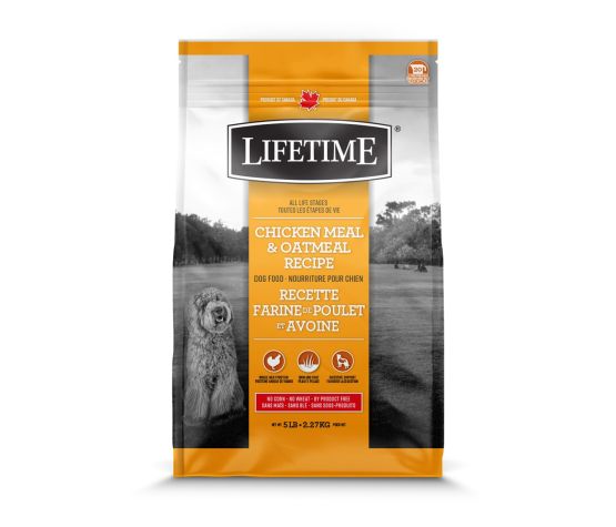 Trouw Nutrition Lifetime Nourriture pour chien, Poulet et avoine