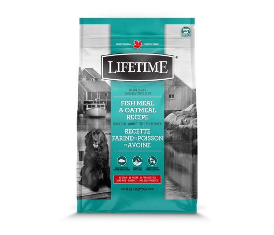 Trouw Nutrition Lifetime Nourriture pour chien, Poisson et avoine