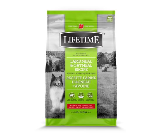 Trouw Nutrition Lifetime Nourriture pour chien, Agneau et avoine