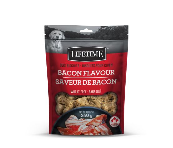 Trouw Nutrition Lifetime Biscuits pour chien à saveur naturelle de bacon