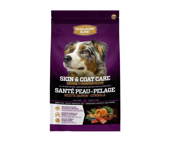 Trouw Nutrition Wholesome Blend Nourriture pour chien, Sans grains, Peau et pelage