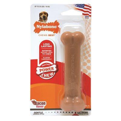 Nylabone Os Durable Original Saveur de Bacon pour chien