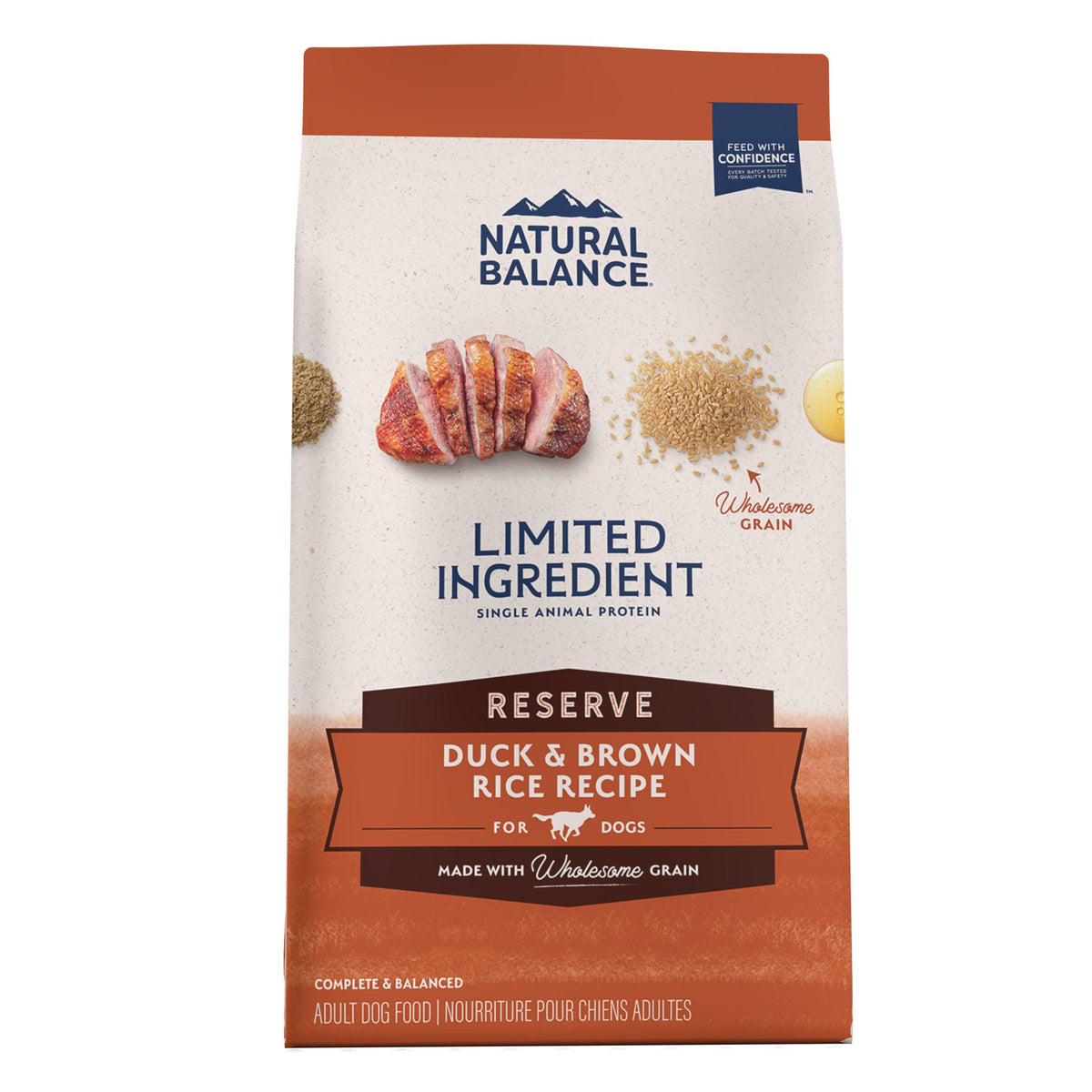Natural Balance Formule de Canard & Riz Brun pour Chiens