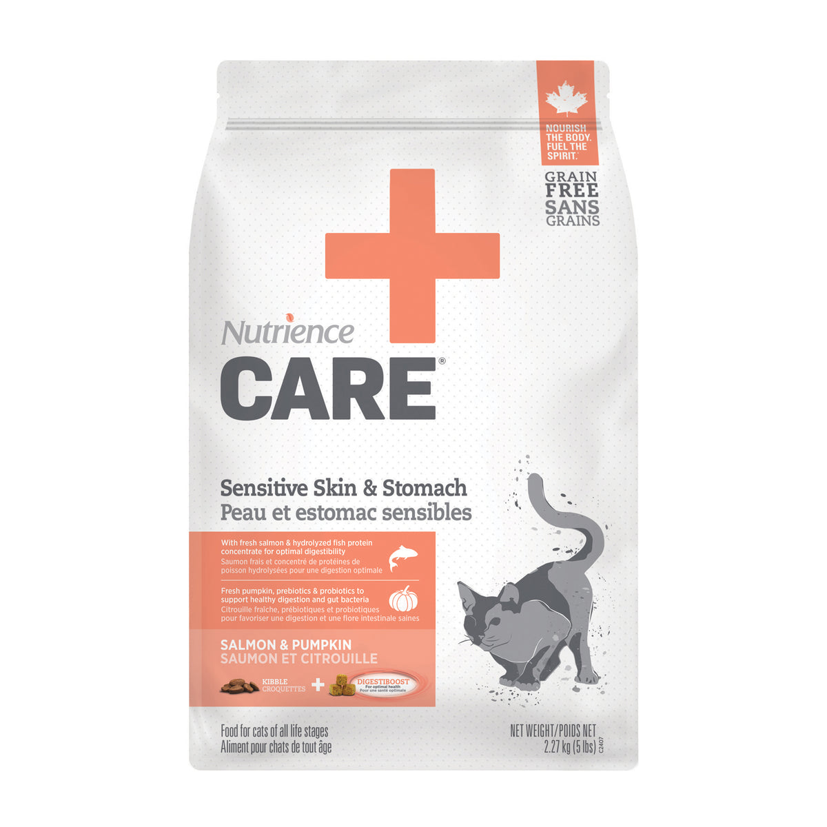 Nutrience Care Pour Chat, Peau et Estomac Sensibles