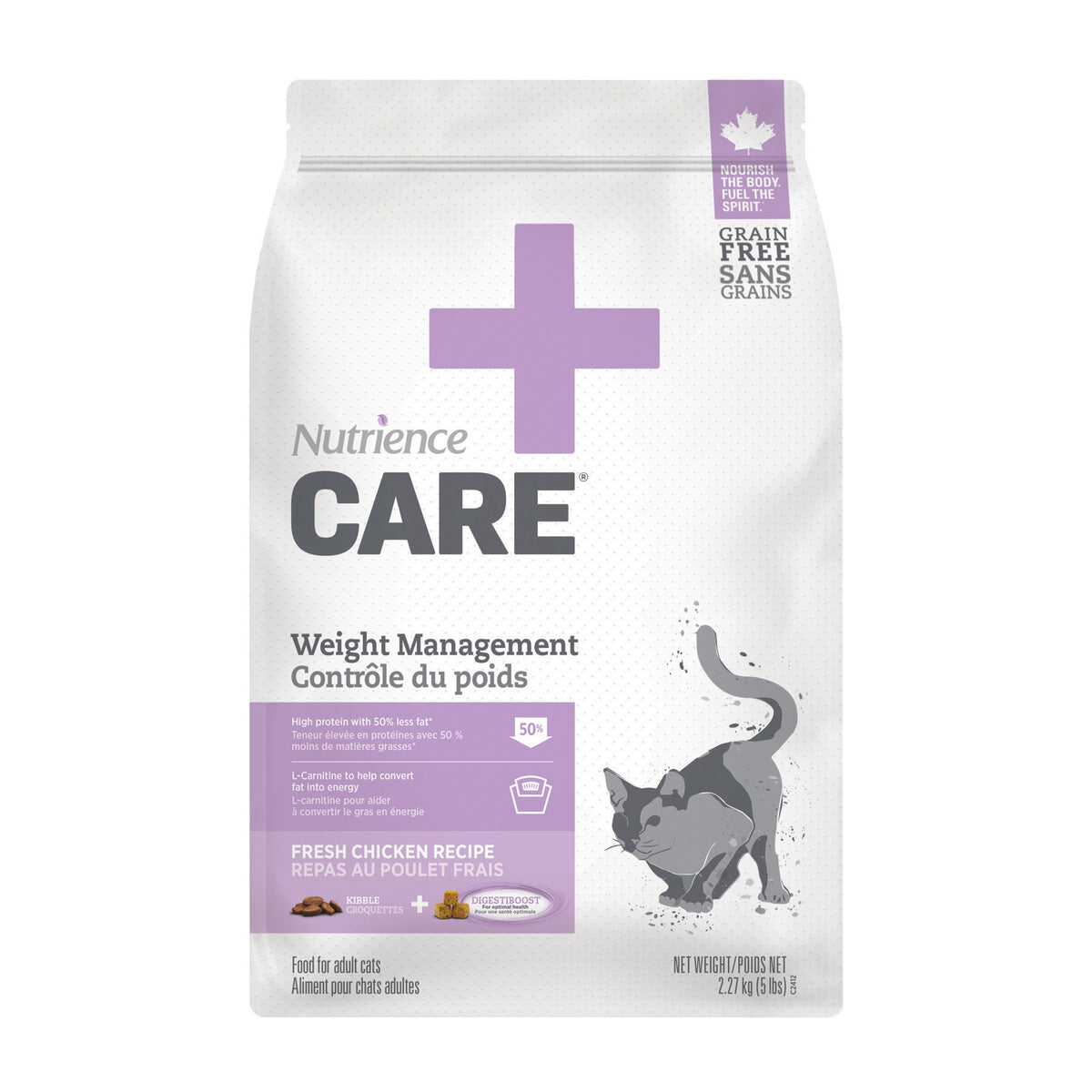 Nutrience Care Pour Chat, Contrôle du Poids