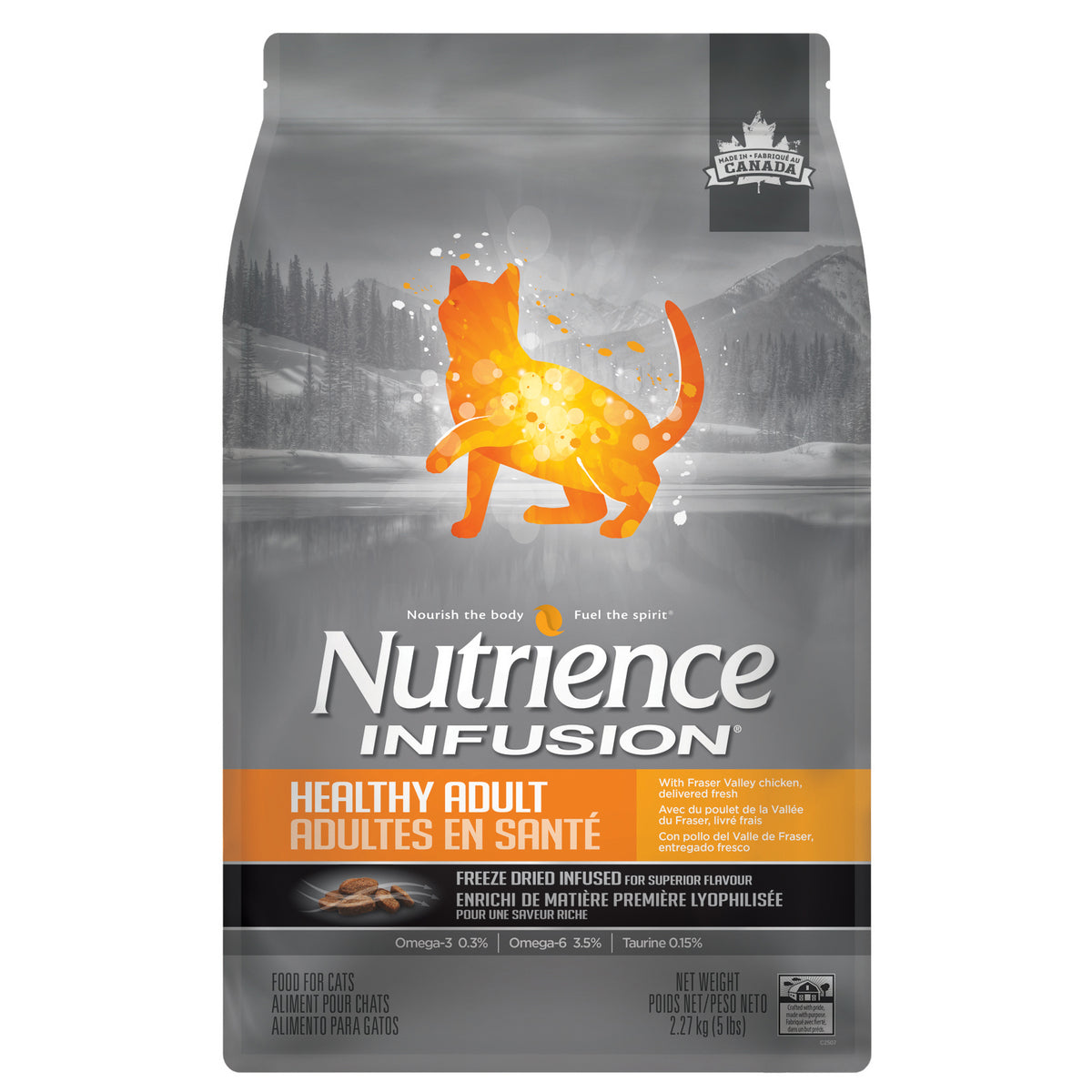 Nutrience Infusion, Chats Adultes en Santé, Poulet