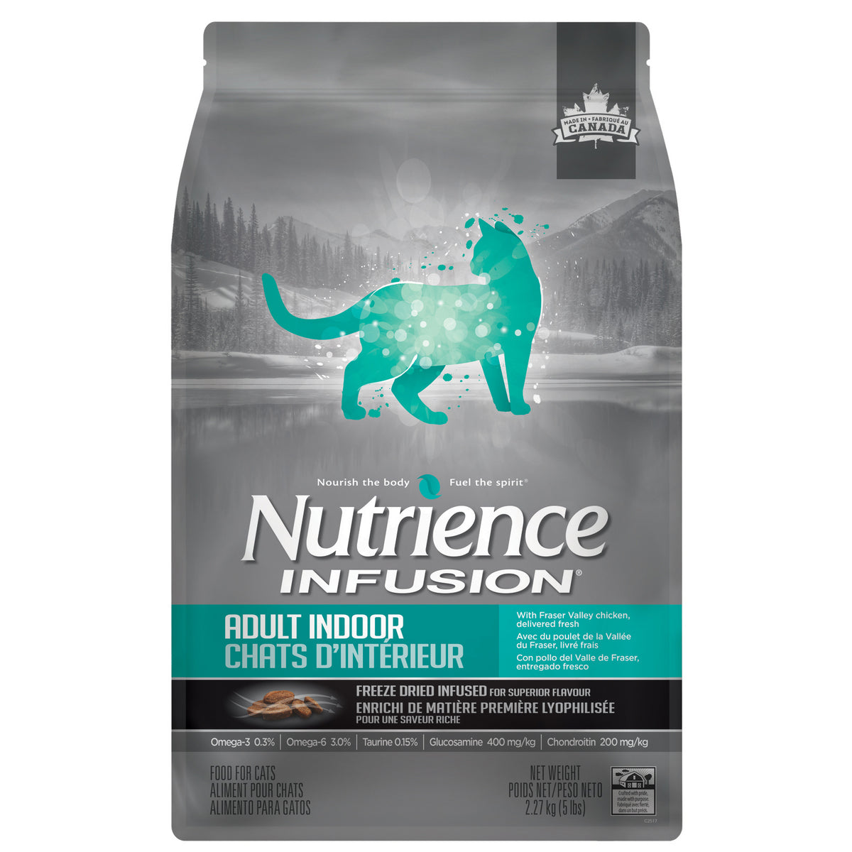 Nutrience Infusion, Chats d'Intérieur Adultes, Poulet