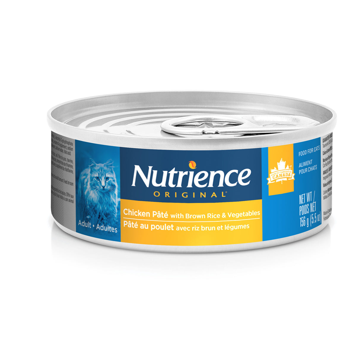 Nutrience Pâté Original pour Chats Adultes, Poulet