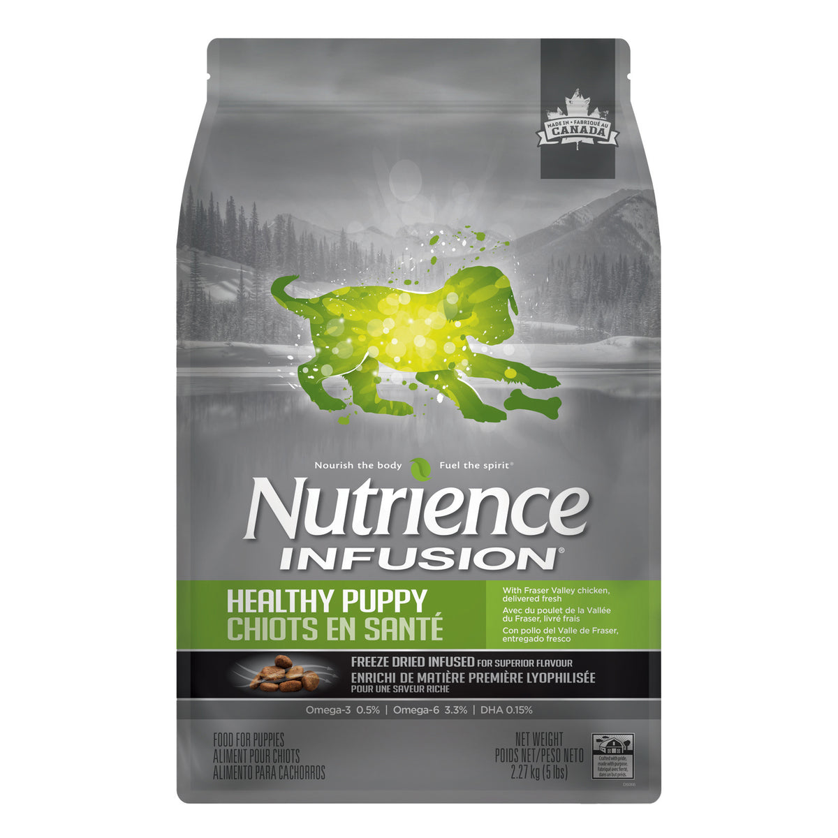 Nutrience Infusion, Chiots en Santé, Poulet
