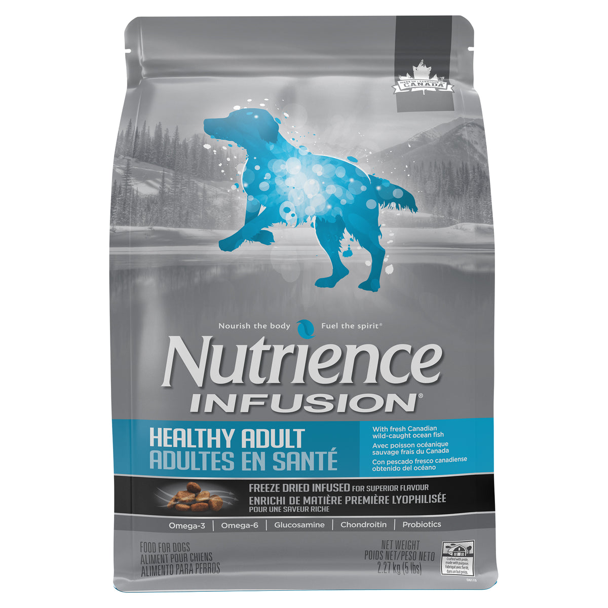Nutrience Infusion, Chiens Adultes en Santé, Poisson