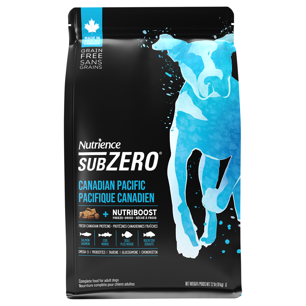 Nutrience SubZero Sans Grains Pour Chien, Pacifique Canadien