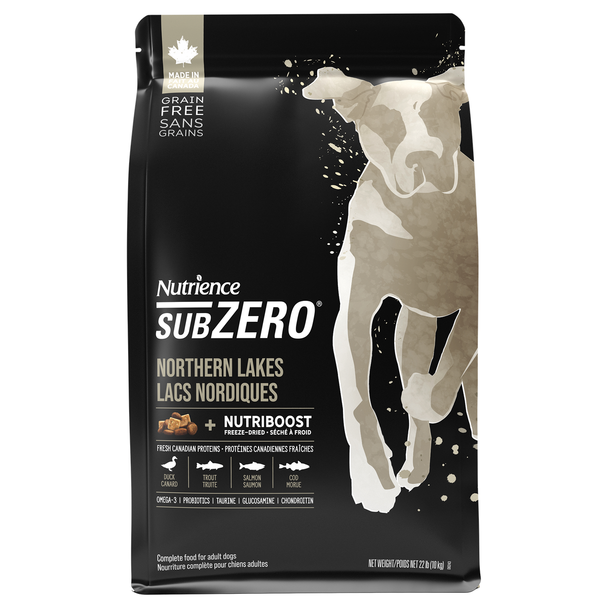 Nutrience SubZero Sans Grains Pour Chien, Lacs Nordiques