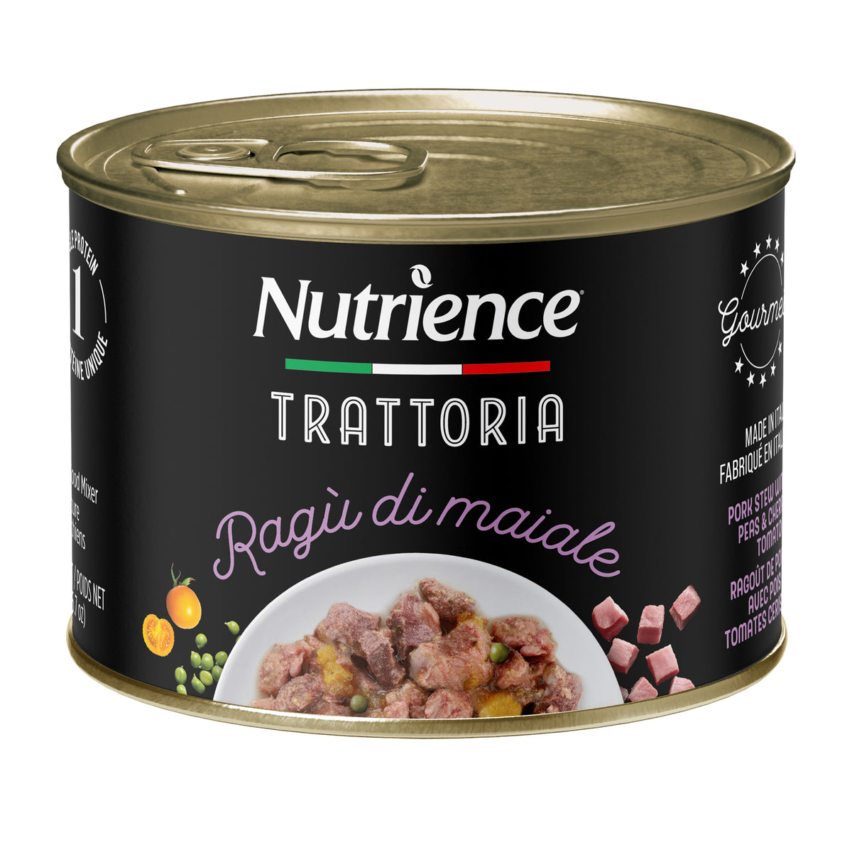 Nutrience Trattoria Pour Chien, Ragoût de Porc