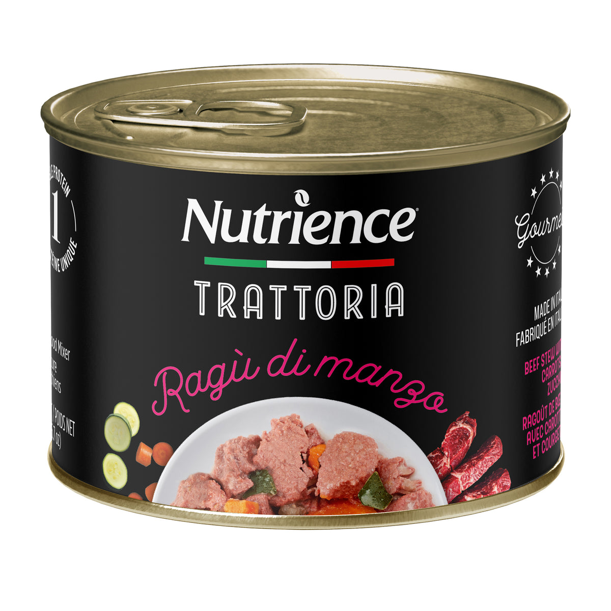Nutrience Trattoria Pour Chien, Ragoût de Bœuf