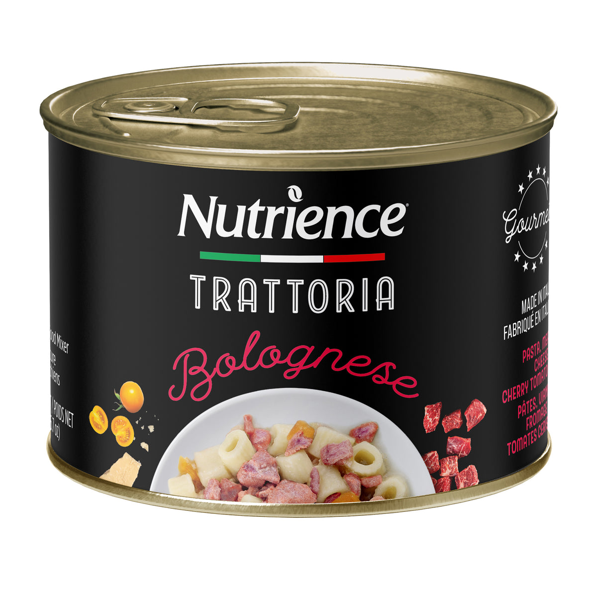 Nutrience Trattoria Pour Chien, Pâtes Bolognaises
