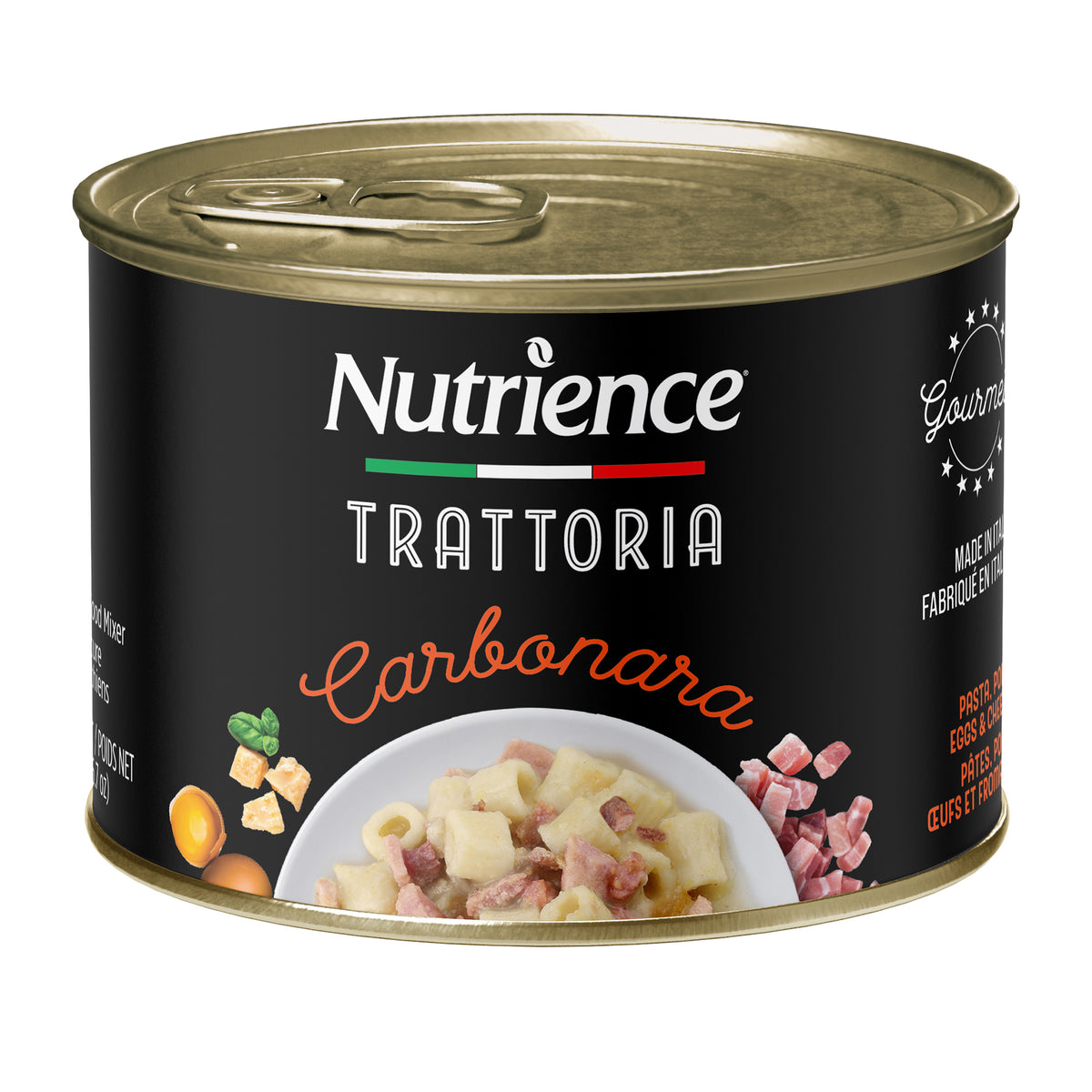 Nutrience Trattoria Pour Chien, Pâtes Carbonara