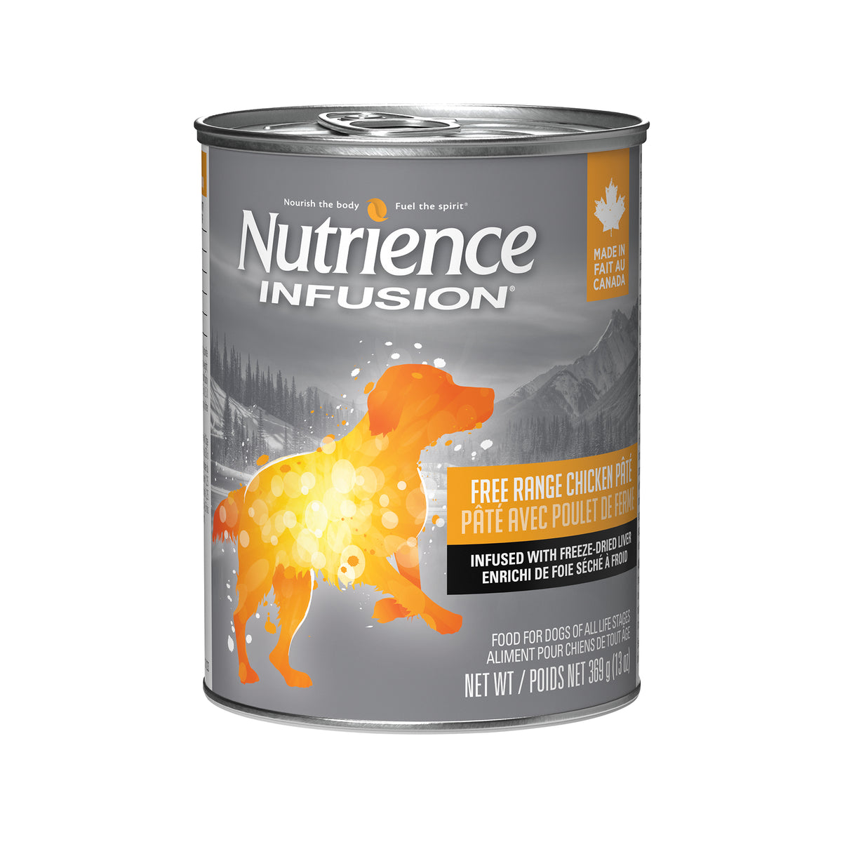 Nutrience Pâté Infusion Pour Chien, Poulet de Ferme