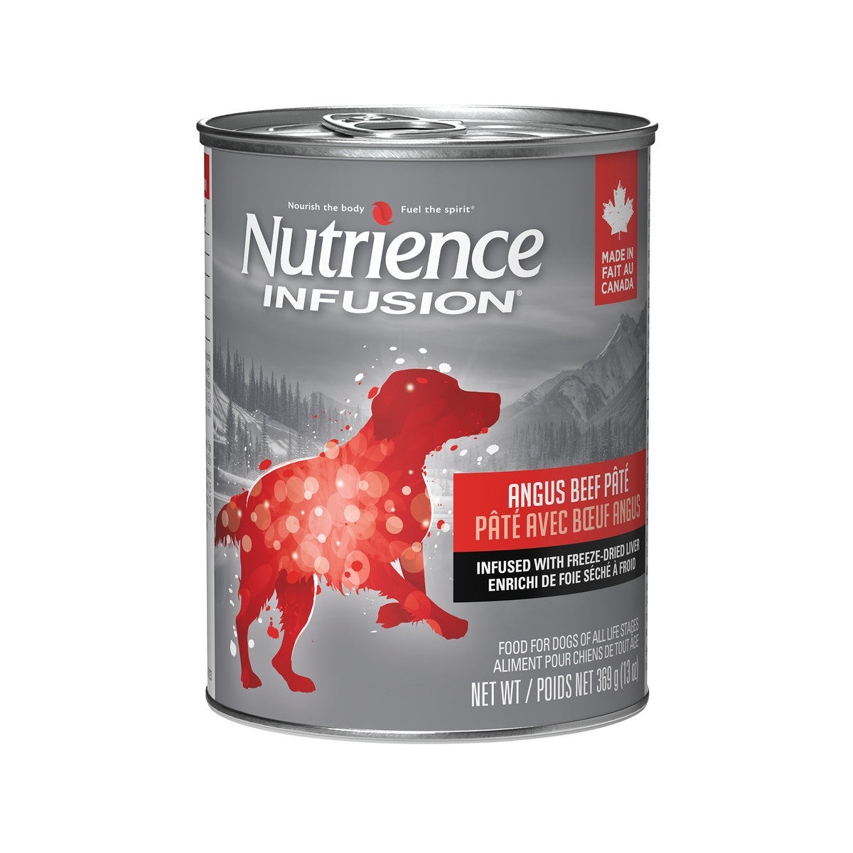 Nutrience Pâté Infusion Pour Chien, Bœuf Angus