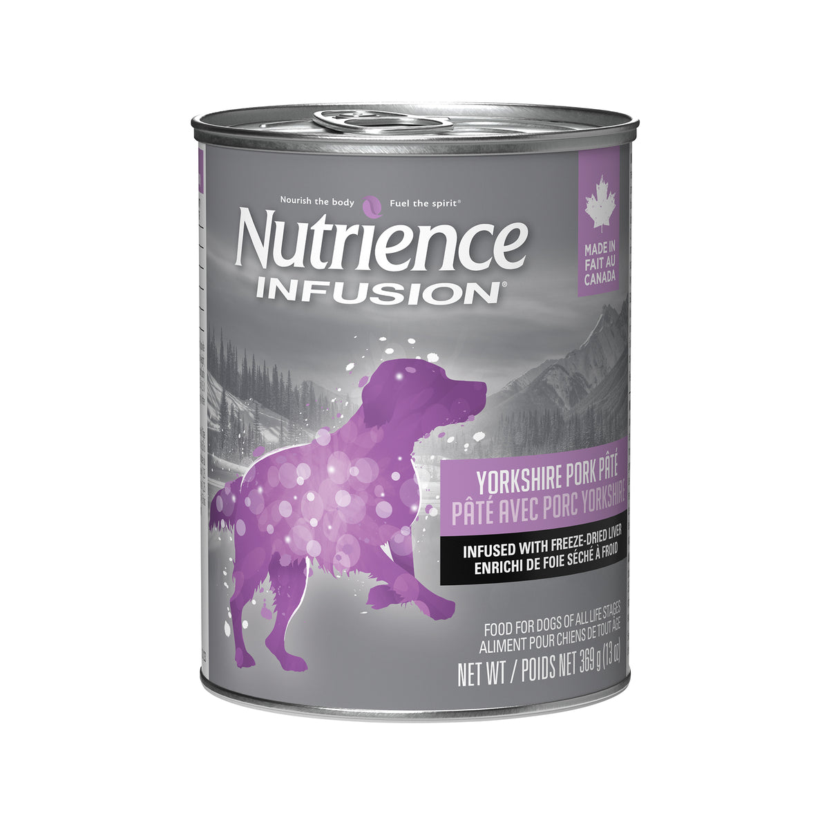 Nutrience Pâté Infusion Pour Chien, Porc Yorkshire