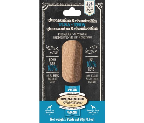 Obt Gâteries Pour Chien, Filets De Thon & Glucosamine & Chondroïtine 20 g