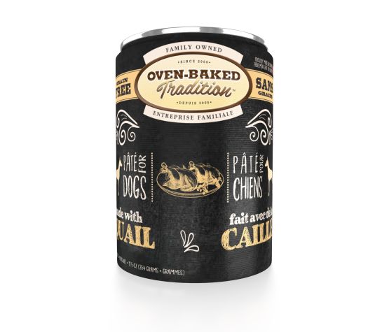 Obt Nourriture En Conserves Pour Chien, Pâté De Caille 12.5 oz