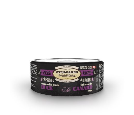 Obt Nourriture En Conserves Pour Chat, Pâté De Canard 5.5 oz