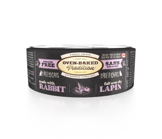 Obt Nourriture En Conserves Pour Chat, Pâté De Lapin 5.5 oz