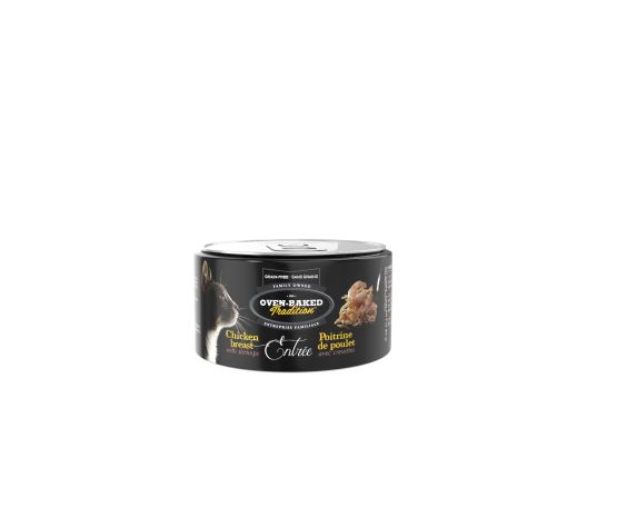 Obt Nourriture En Conserves Pour Chat, Entrée De Poitrine De Poulet Avec Crevettes 3 oz