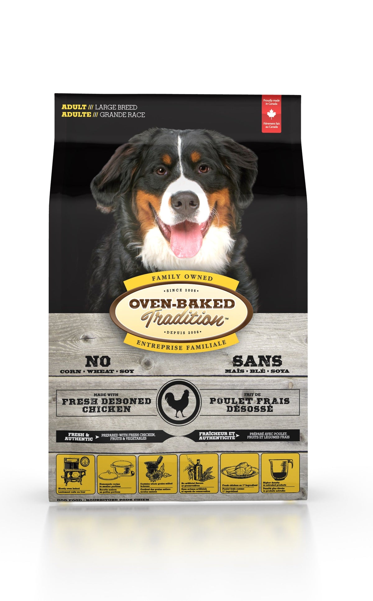 Obt Nourriture Sèche Pour Chien De Grande Race - Poulet 25 lb
