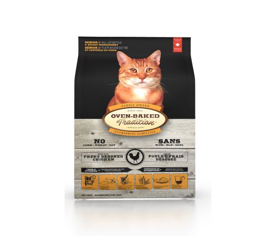 Obt Nourriture Sèche Pour Chat Sénior / Contrôle Du Poids - Poulet