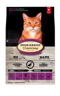 Oven-Baked Tradition – Nourriture sèche avec grains au canard pour chat adulte