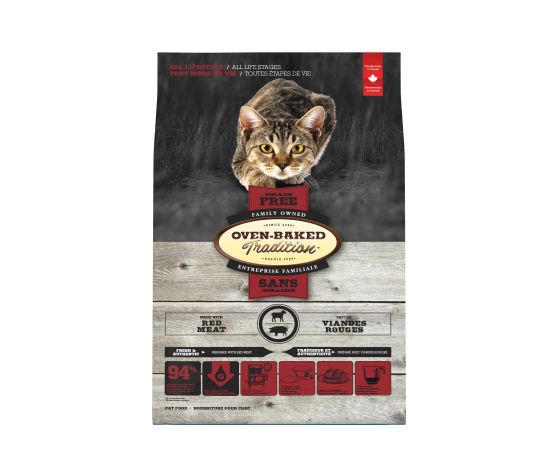 Obt Nourriture Sèche Sans Grains Pour Chat - Viande Rouge