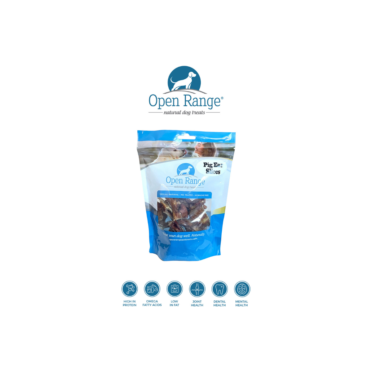 Open Range – Tranches de porc pour chien