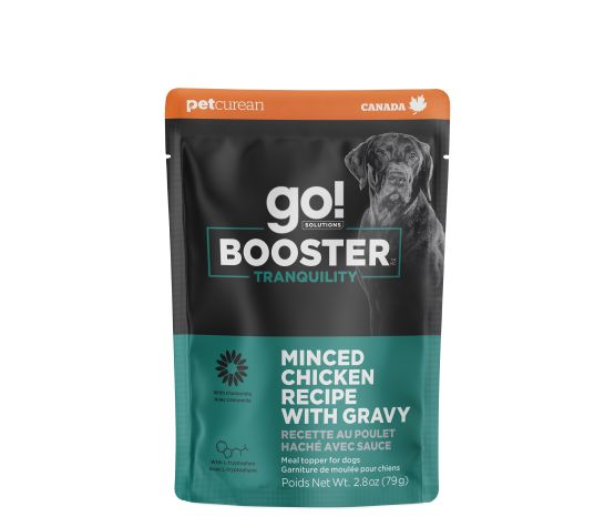 Go! Booster Pour Chien, Tranquilité Poulet Haché Avec Sauce