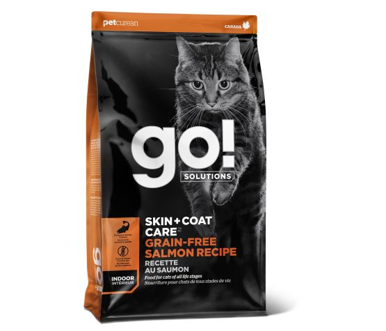 Go! Peau + Poils Sans Grains Nourriture Pour Chat Saumon