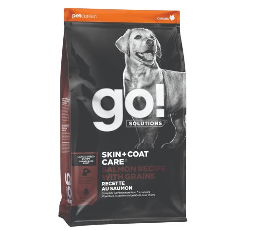 Go! Peau + Poils Nourriture Pour Chiot De Grande Race Saumon