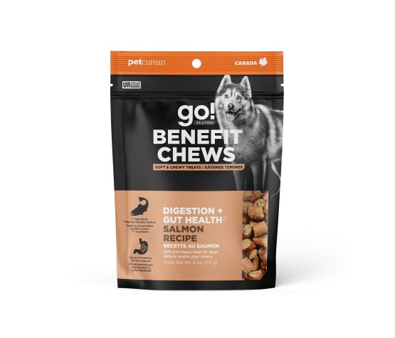Go! Digestion + Santé Intestinale Gâteries Tendres Au Saumon Pour Chien