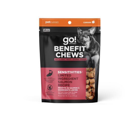 Go! Sensitivities Lid Gâteries Tendres Au Saumon Pour Chien