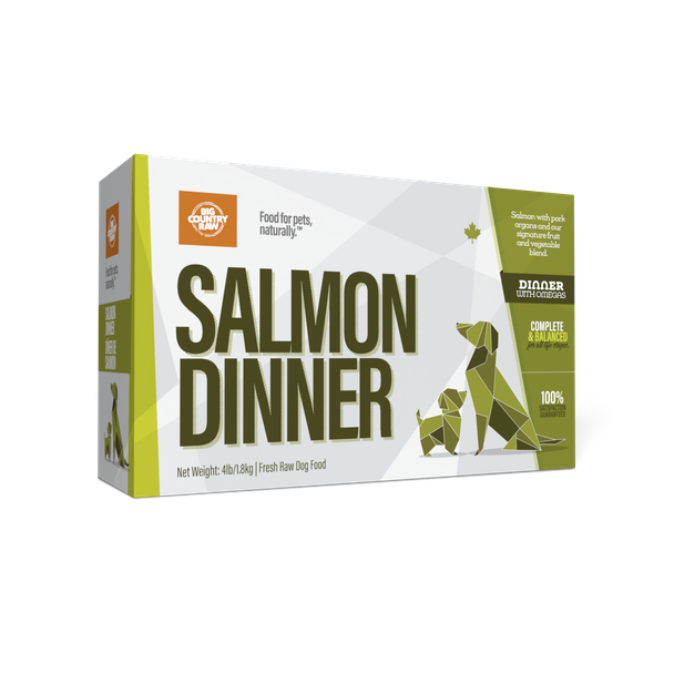 Big Country Raw – Dîner de saumon pour chien et chat