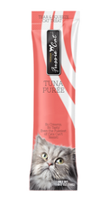 Fussie Cat Thon Purée 4 Tubes pour chat