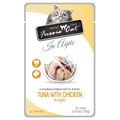 Fussie Cat Premium Thon avec Poulet en Gelée Sachets pour chat
