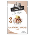 Fussie Cat Premium Thon avec Petits Anchois en Gélée Sachets pour chat