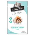Fussie Cat Premium Thon avec Crevettes en Gelée Sachets pour chat
