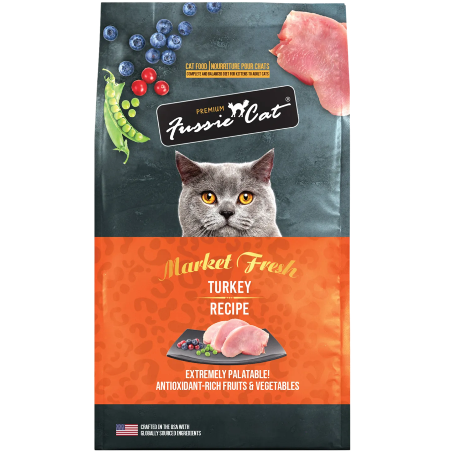 Fussie Cat Formule Dinde Sans Pomme de Terre & Céréales pour Chats