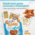 Gâteries Catit Nibbly Wraps, Roulades, Poulet et poisson pour chat