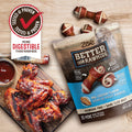 Zoë Gâteries Better Than Rawhide Pour Chien, Os Mini, Arôme de Poulet Barbecue