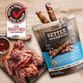 Zoë Gâteries Better Than Rawhide Pour Chien, Torsades, Arôme de Poulet Barbecue
